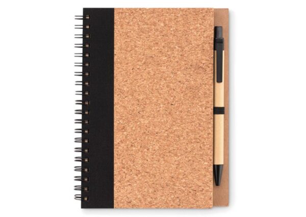 Miljøvenlig A5 notesbog i kork