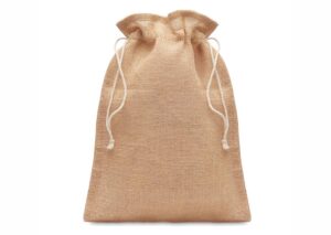 Miljøvenlig gavepose i jute large